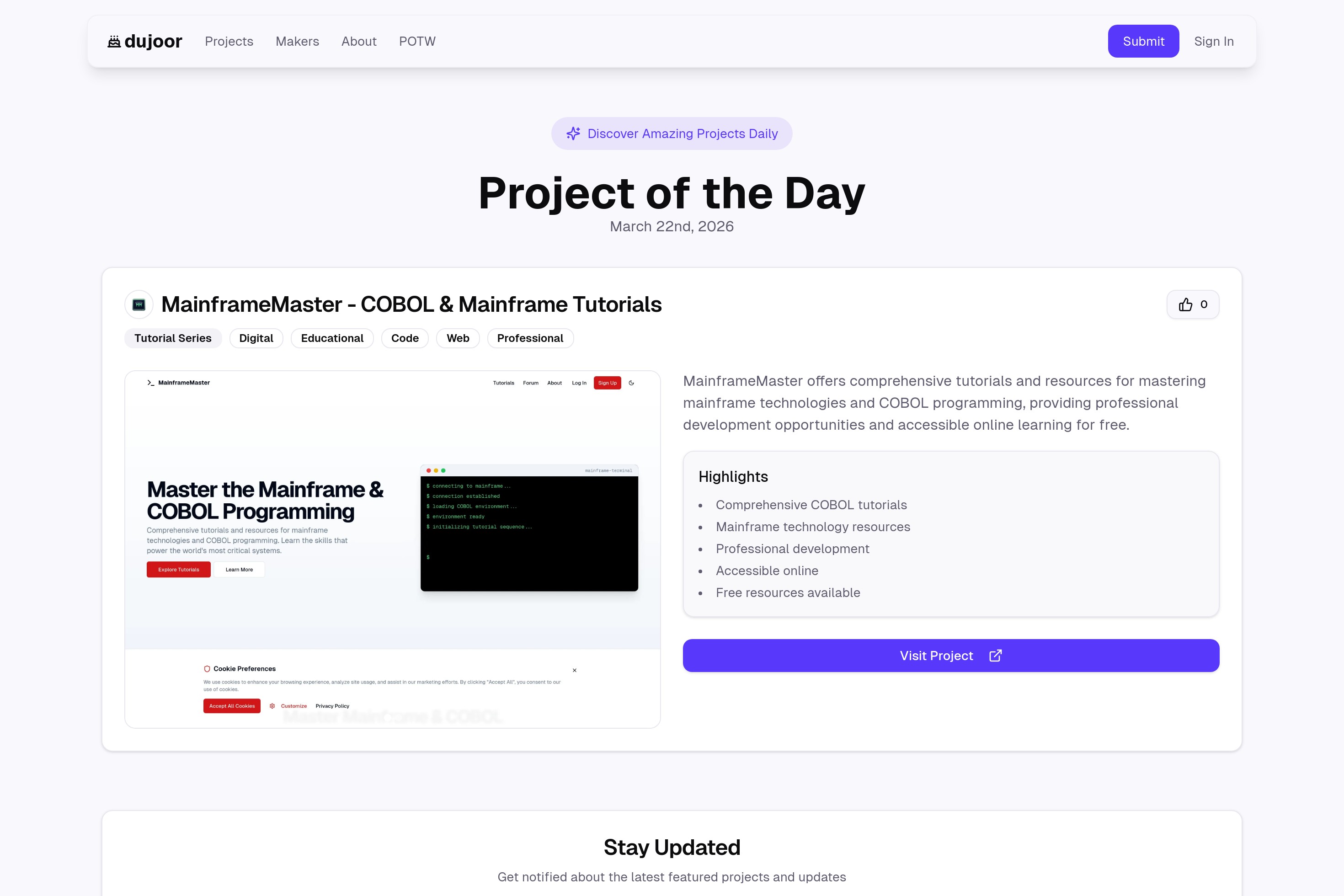 MainframeMaster - COBOL & Mainframe Tutorials | Project of the Day 03 ...